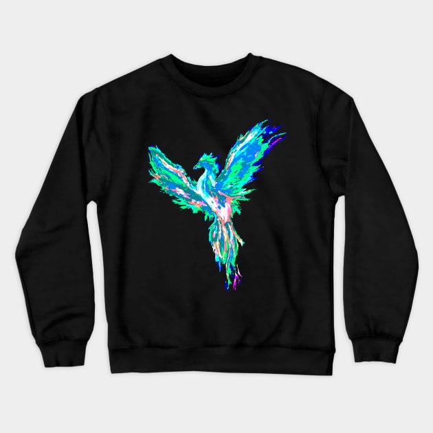 phoenix Crewneck Sweatshirt by Trashfox